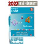 Tonguç Yayınları 4. Sınıf 0'dan 4'e Konu Anlatımlı Soru Bankası Seti + Hediyeli