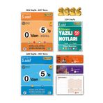 Tonguç Yayınları 5. Sınıf 0 dan 5 e Konu Anlatımlı Soru Bankası Tüm Dersler - 1. Dönem Yazılı Notları Set 3 Kitap