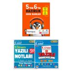 Tonguç Yayınları 5'ten 6'ya Hazırlık Kitabı Ve 6. sınıf 1. Dönem Yazılı Notları ve Yazılı Denemeleri