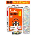 Tonguç Yayınları 5'ten 6'ya Hazırlık Seti 2026 3 Kitap Yaz Tatili 5. Sınıf Tekrar 6. Sınıf Konu Özetli İngilizce Kart