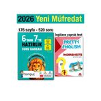 Tonguç Yayınları 6'dan 7'ye Hazırlık Kitabı 2026 Yaz Tatili 7. Sınıf İngilizce Yaprak Test