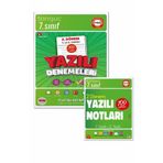 Tonguç Yayınları 7. Sınıf Yazılı Notları ve Denemeleri 2. Dönem 1 ve 2. Yazılı 2 KİTAP - Tonguç Yayınları