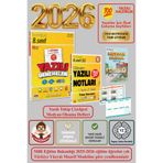 Tonguç Yayınları 8. Sınıf 1. Dönem 1. ve 2. Yazılı Notları Tüm Dersler & Yazılı Denemeleri Yeni Nesil Konu Anlatımlı