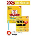 Tonguç Yayınları 8. Sınıf 2. Dönem Yazılı Notları 1 Ve 2. Yazılı ve Yazılı Denemeleri + Hediyeli
