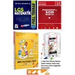 Tonguç Yayınları Partikül Matematik ile 8. Sınıf LGS Matematik Full Tekrar ve Paragrafta Son Nokta - 5,6,7. Sınıf ve LGS ve 8.2 Akıl Haritaları