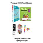 Tonguç Yayınları Tonguç 0'dan 5-4'ten 5'e Yaz Tatili Kitabı Sb SETİ (3 KİTAP )(UZAY A.+EMOJİ K.+KALEM B.)2026 Yeni Kapak