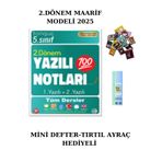 Tonguç Yayınları Tonguç 5. Sınıf Yazılı Notları 2. Dönem 1 ve 2. Yazılı 2025 (MİNİ DEFTER+TIRTIL AYRAÇ) MAARİF MODELİ