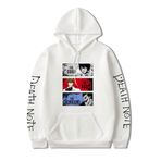 Tongyundacheng Anime Death Note Hoodie Kazak Ryuk L · Lawliet Cosplay Kostüm Uzun Kollu Günlük Sweatshirt Kazak Erkekler Kadınlar için, Tip 2, XXL