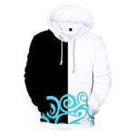 Tongyundacheng Anime Sakata Gintoki Hoodie Shimura Shinpachi/Kagura Cosplay Kapüşonlu Sweatshirt 3D Baskılı Sweatshirt Anime Cosplay Hoodie Erkekler Kadınlar için, 3 yazın, L