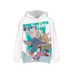 Tongyundacheng Anime Sweatshirt Cepli Sakamoto Taro/Asakura Shin Cosplay Hoodie Anime Baskı Kapüşonlu Sweatshirt Şık Sokak Sporları Erkekler Kadınlar için Üstler, tip 6, S