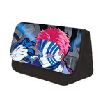 Tongyundacheng Kamado Nezuko Anime Kalem Kutusu, Agatsuma Zenitsu Kanroji Mitsuri Rengoku Kyoujurou Çizgi Film Baskılı Kalem Kılıfı Kırtasiye Düzenleyici Çanta Erkek Kız Gençler için, Akaza,