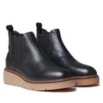 Toni Pons Kadın Bot Nantes-Po Leather Ankle Boot Wıth Sıde Elastıcs, Siyah, 40