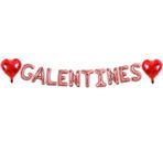 TONIFUL 16 inç Gül Altın Galentinler Mektup Balonlar Sevgililer Günü Folyo Alfabe Balonlar Afiş Galentine Günü Düğün Gelin Duş Yıldönümü Nişan Bayanlar Kızlar Parti Malzemeleri