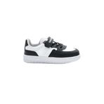 Tonny Black Çocuk Unisex Beyaz Siyah Termo Taban Cırtlı Lastik Bağcıklı Spor Ayakkabı, 29, TBTMKD030, Beyaz Siyah, Unisex Çocuk