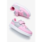 Tonny Black Çocuk Unisex Buz Pembe Termo Taban Cırtlı Lastik Bağcıklı Spor Ayakkabı