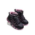 Tonny Black Çocuk Unisex Füme Pembe Rahat Kalıp Renkli Taban Bot