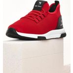 Tonny Black Çocuk Unisex Kırmızı Rahat Kalıp Lastik Bağcıklı Spor Ayakkabı