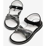 Tonny Black Çocuk Unisex Siyah Çoçuk Çarpraz Bağlı Sandalet