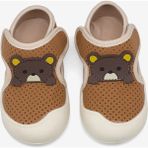 Tonny Black Kız Çocuk Camel Ayıcık Detaylı Rahat Kalıp Ilk Adım Sneaker