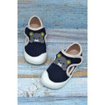Tonny Black Kız Çocuk Lacivert Ayıcık Detaylı Rahat Kalıp Ilk Adım Sneaker