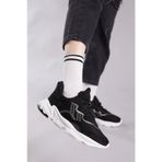 Tonny Black TB248 Siyah Süet Unisex Spor Ayakkabı