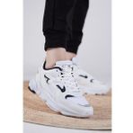 Tonny Black TB251 Beyaz Siyah Unisex Spor Ayakkabı
