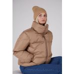 Tonny Black TBG069 Vizon Owersize Dolumlu Şişme Su Geçirmez Kadın Mont