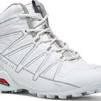Tonny Black Unisex Beyaz Rahat Kalıp Şeritli Lastik Bağcıklı Trekking Bot