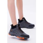Tonny Black Unisex Füme Oranj Rahat Kalıp Bağcıklı Bot