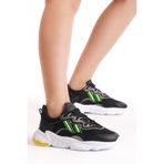 Tonny Black Unisex Siyah File Spor Ayakkabı Tb248, 41, TB248-0, SİYAH FİLE, Üniseks-Yetişkinler