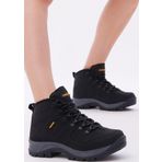 Tonny Black Unisex Siyah Rahat Kalıp Bağcıklı Trekking Bot
