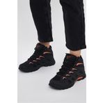 Tonny Black Unisex Siyah Turuncu Rahat Kalıp Suı Itici Özellikli Bağcıklı Unisex Bot
