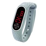 Tonsee Sport & Freizeit LED dijital göstergeli kol saati, fitness bilekliği, silikon, kronometre, saati, adım sayacı, kalori sayacı, , akıllı saat, moda, saati, adım sayacı, saat, kadın, erkek ve