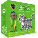Tonton 8 lt Mısır Koçanı Granülü Topaklaşan Doğal Kedi Kumu