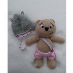 Tonton Ayıcık Amigurumi Organik Oyuncak