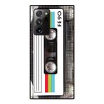Tonvizern Samsung Galaxy Note 20 Ultra Kılıf, Yumuşak TPU Telefon Kılıfı Müzik Klasik Kaset Bant Retro 80'ler Tipi Kılıf Kızlar Kadınlar Erkek Çocuklar için, İnce, Darbeye Dayanıklı Koruyucu Kılıf