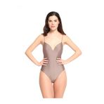 TOO SALTY SWIMWEAR Kadın Bej Kaplı Mayo 23s108st BEJ-36