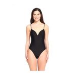 TOO SALTY SWIMWEAR Kadın Siyah Kaplı Mayo 23s108st SİYAH-36
