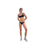 TOO SALTY SWIMWEAR Kadın Siyah U Yaka Halka Detaylı Bralet Bikini Takımı 24s124st siyah-38