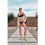 TOO SALTY SWIMWEAR Kadın Siyah U Yaka Halka Detaylı Bralet Bikini Takımı 24s124st siyah-42