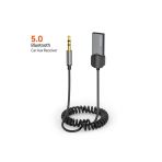 Toocki Aux USB Wireless Bluetooth 5.1 Ses Alıcısı Araç Kiti 3.5mm Jack Dönüştürücü