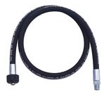 Tool Daily Basınçlı Yıkama Kırbaç Hortumu, Hortum Makarası Bağlantı Hortumu, Basınçlı Yıkama için, 4 FT (3/8 NPT Katı + M22 Dişi)