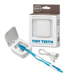 Tool Klean Düzenli Diş UV Diş Fırçası Dezenfektanı - Taşınabilir Akülü UVC Hafif Diş Fırçası Tutacağı Temizleme ve Sanitize Etme için - Ev Banyo Tezgahı ve Seyahat - Duvara Monte Tekli USB Şarj Edilebilir