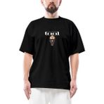 Tool Transparent Face Oversize Siyah Tişört - XL