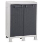 Toomax Cabinet Santorini Bahçe Dolabı XL - 80x49x100 - Gri