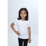 Toontoy 24968 Kız Çocuk Bisiklet Yaka Kısa Kollu Tişört