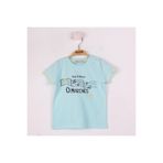 TOONTOY Erkek Bebek Marines Baskılı T-Shirt Mint Yeşili 6 Ay, 6 Ay, 12709-1, Mint Yeşili, Erkek bebek