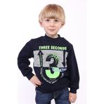 Toontoy Erkek Çocuk 3 Vıolatıon Baskılı Sweatshirt