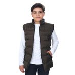 TOONTOY Erkek Çocuk Armalı Şişme Yelek, 5-6 Yaş, 14110-, Haki, Erkek Çocuklar