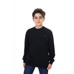 Toontoy Erkek Çocuk Armalı Sweatshırt Siyah 13-14 YAŞ